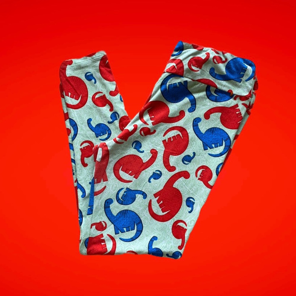 LuLaRoe Dinosaur Leggings